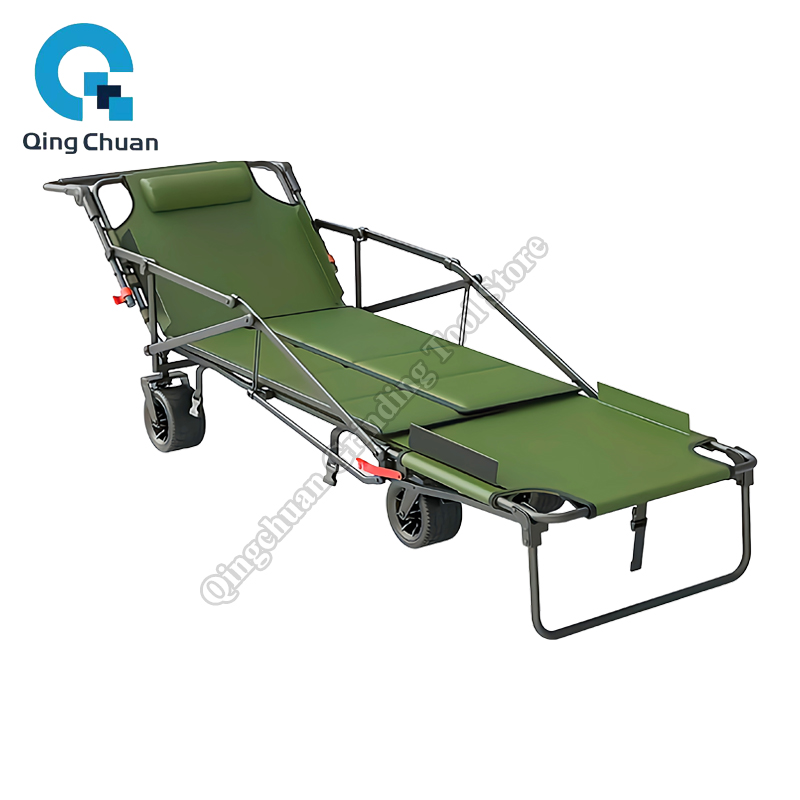 Outdoor Camping Trailer - Camping Trolley Multi-Functional Outdoor Large-Size Beach