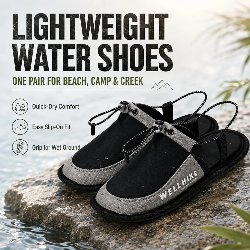 Outdoor Camping Slippers - Quick Dry Camping Slippers Wading Slippers