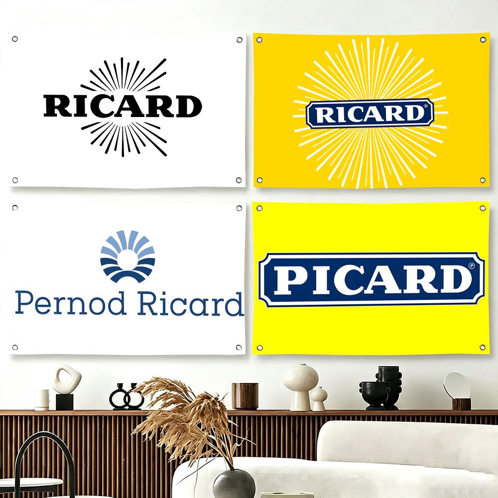 Outdoor Camping Brand - Drink Brand R-RICARD Flags For Living