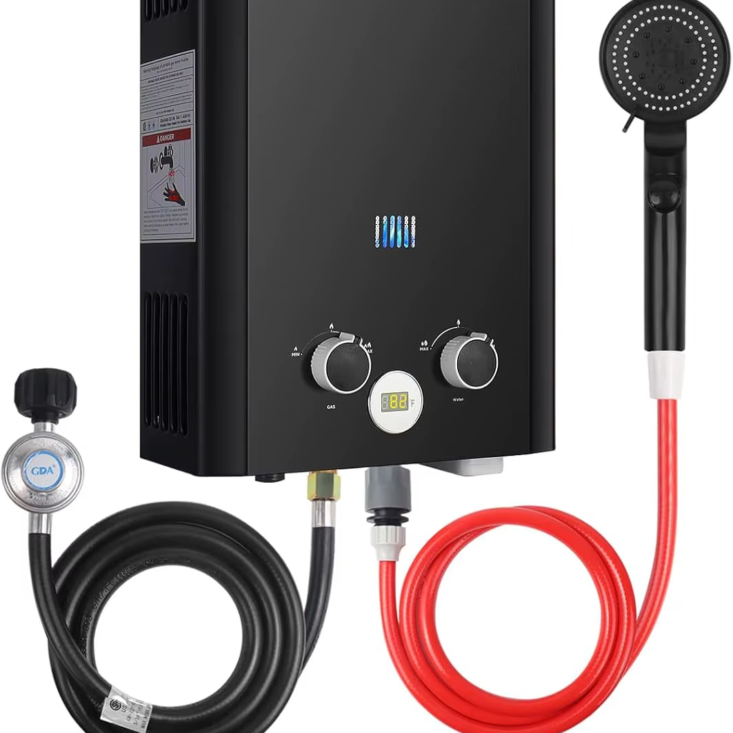 Outdoor Camping Trailer - Tankless Water Heater Propane, 1.58GPM 5L