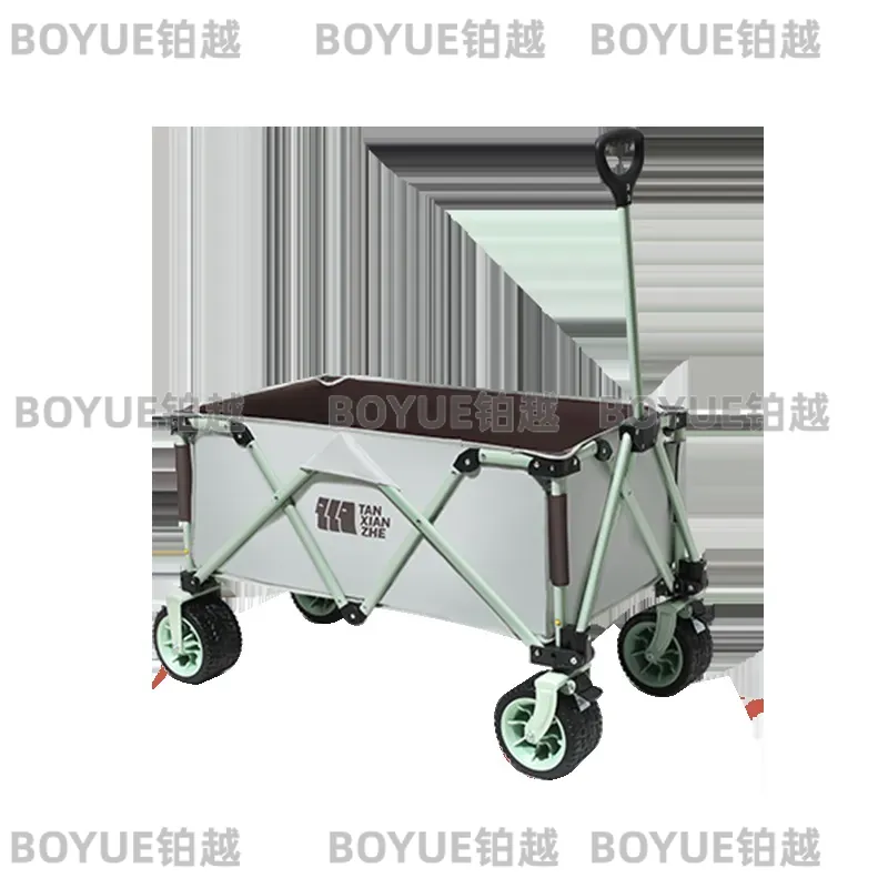 Outdoor Camping Trailer - Outdoor Foldable Portable Camping Camp Trolley