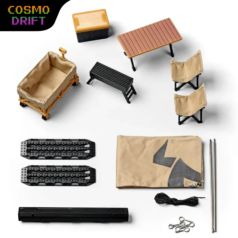 Outdoor Camping Kit - Mn Model Mn-85k 1:12 Scale Simulation