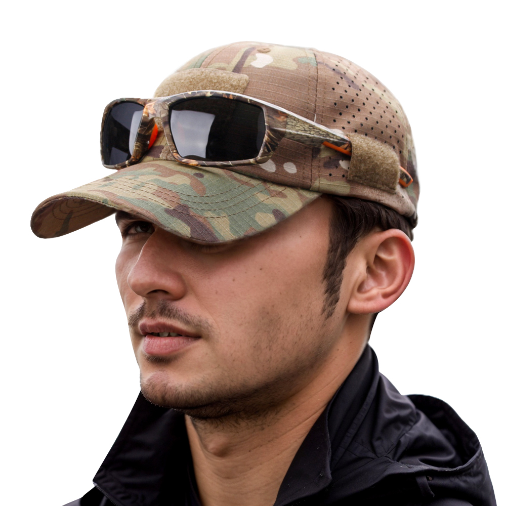 Zd Outdoor Camping - Breathable Camouflage Baseball Cap UV Sun