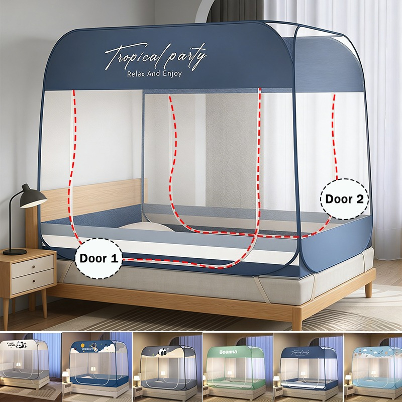 Outdoor Yurt Camping - Mosquito Net Bed,Portable Pop Up Mongolian