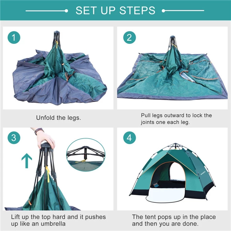 Outdoor Waterproof 2-3 Person  - đánh giá và giá Outdoor Camping Tent Waterproof