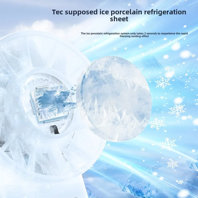 Ice compress high-speed coolin - đánh giá và giá Outdoor Camping Ventilator