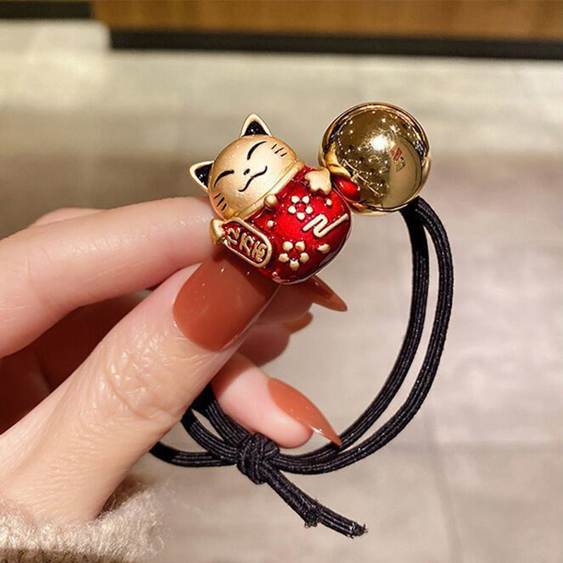 1Pc Cartoon Resin Lucky Cat He - đánh giá và giá Paracord Bracelet
