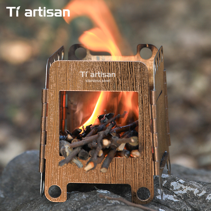 Tiartisan Stainless Steel Camp - đánh giá và giá Outdoor Camping Stove Wood