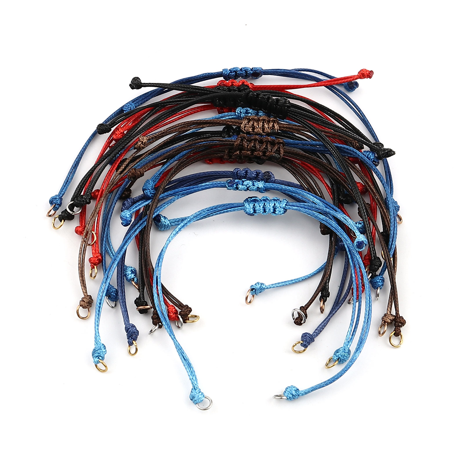 5pcs Multicolor Polyester Brai - đánh giá và giá Paracord Bracelet