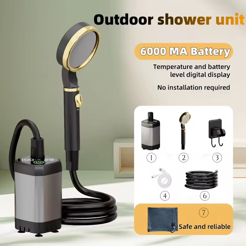 Portable Outdoor Electric Show - đánh giá và giá Outdoor Camping Kit