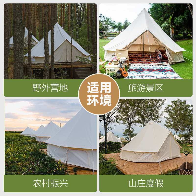 Outdoor Indian yurt tent camp  - đánh giá và giá Outdoor Yurt Camping