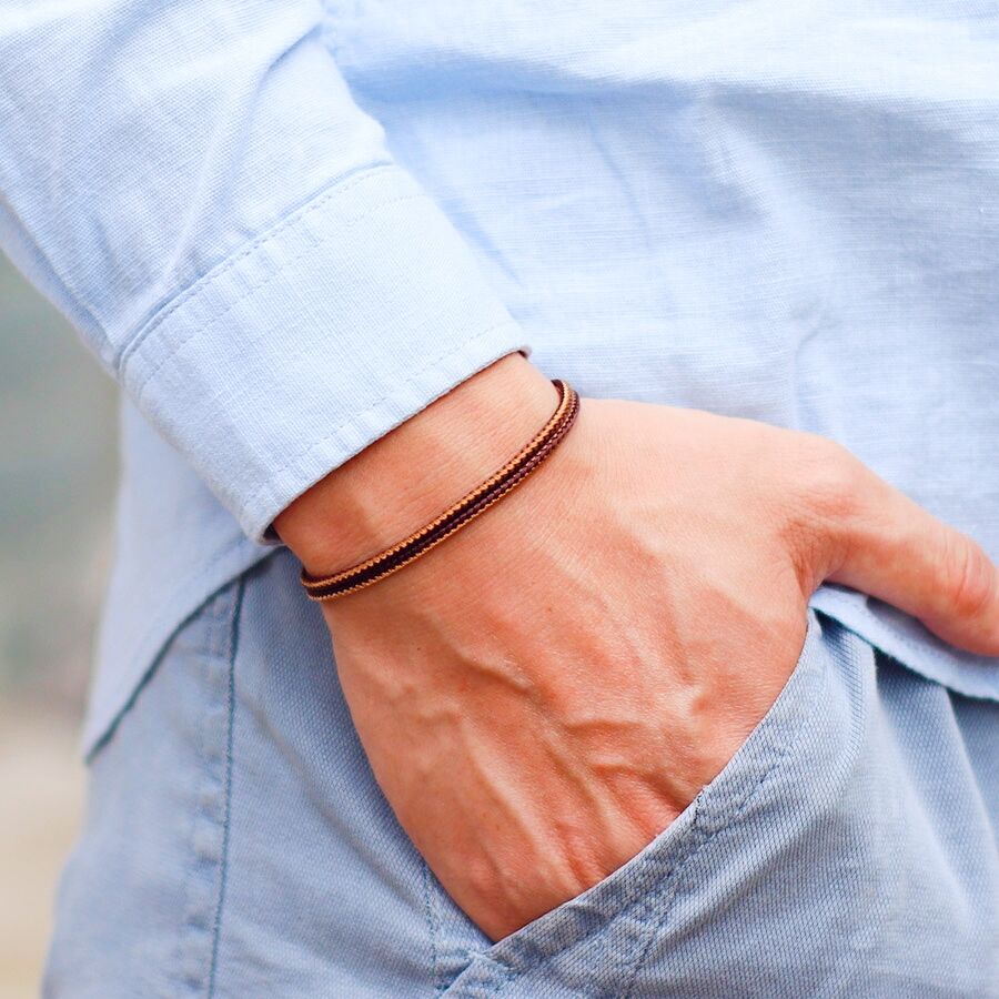 Unique Men Bracelet String Mot - đánh giá và giá Paracord Bracelet