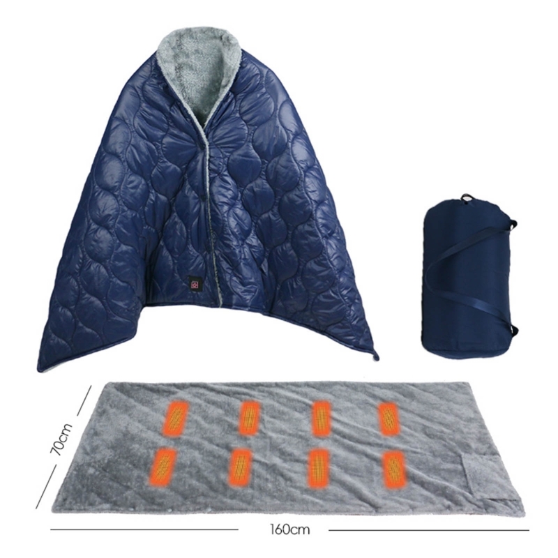 Chăn sưởi ấm không thấm nước đ - đánh giá và giá Outdoor Camping Heated Blanket
