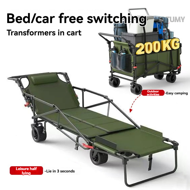 Foldable Camping Wagon with Ta - đánh giá và giá Outdoor Camping Trailer