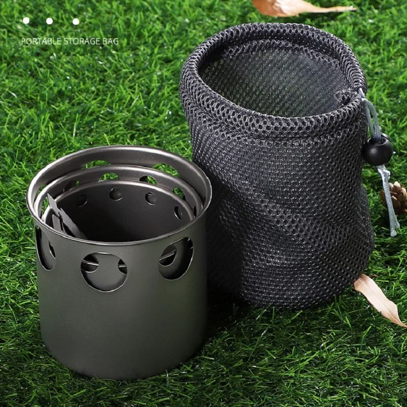 Camping Small Titanium Wood St - đánh giá và giá Outdoor Camping Stove Wood