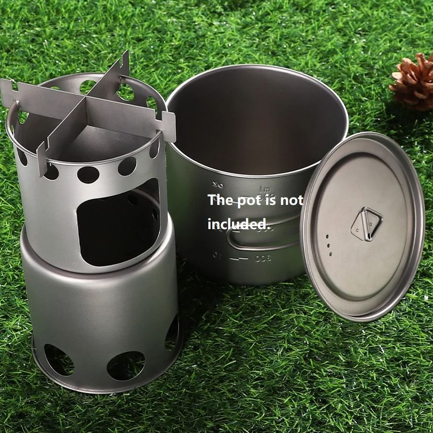Camping Small Titanium Wood St - đánh giá và giá Outdoor Camping Stove Wood