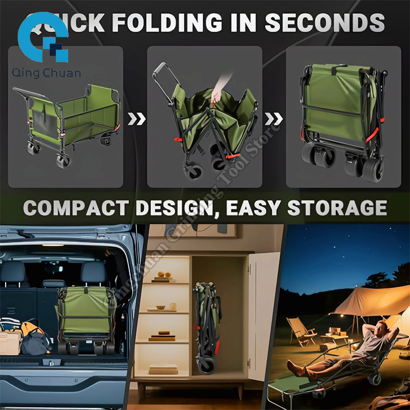 Camping Trolley Multi-Function - đánh giá và giá Outdoor Camping Trailer
