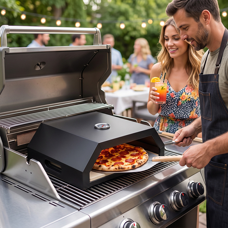 12 Inch Portable Gas‑Powered P - đánh giá và giá Outdoor Gas Camping Oven