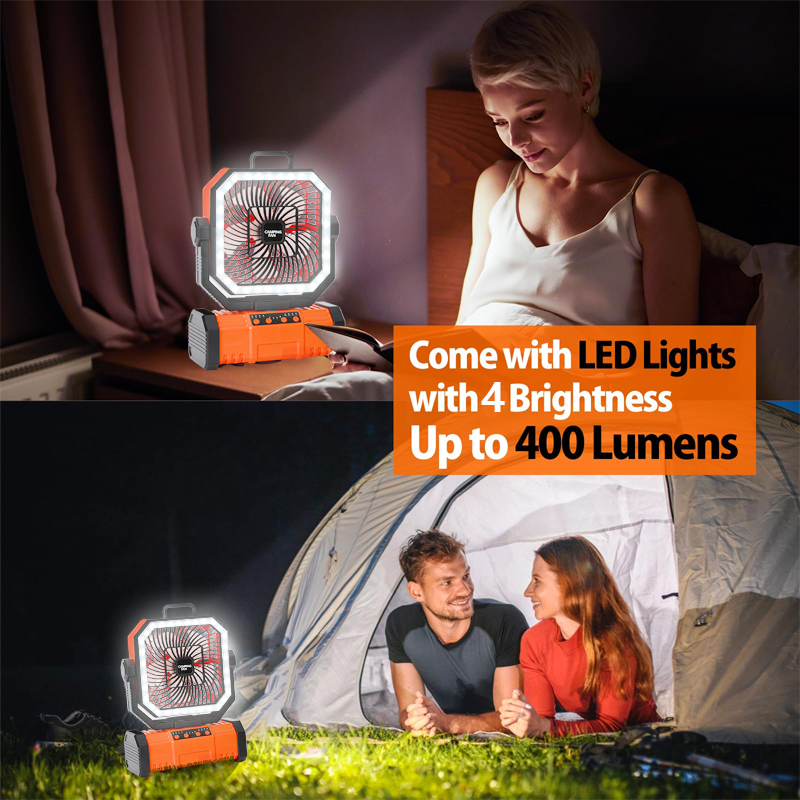 20000mAh Camping Ceiling Fan R - đánh giá và giá Outdoor Camping Ventilator