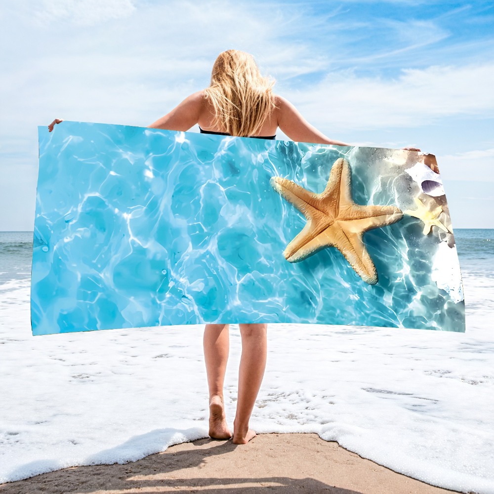 27.5x55inch Blue Ocean Jellyfi - đánh giá và giá Outdoor Camping Blanket