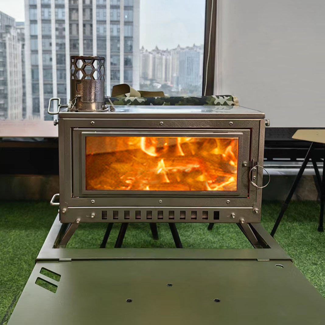 Firewood Stove Tent Stove Fold - đánh giá và giá Outdoor Camping Stove Wood