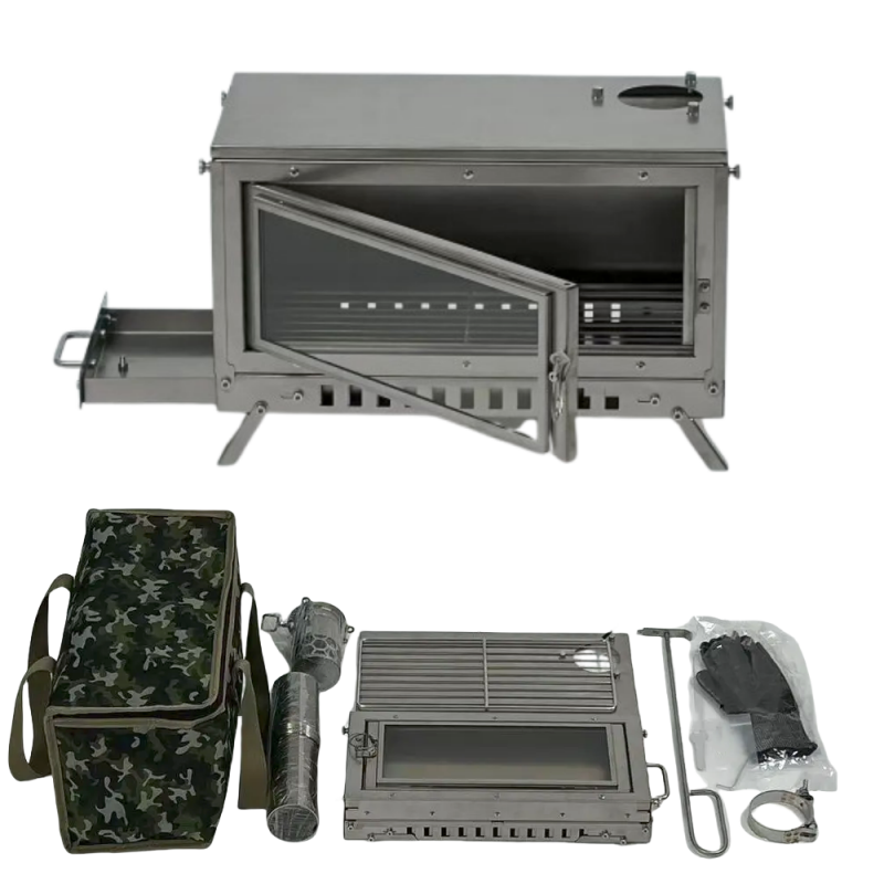 Firewood Stove Tent Stove Fold - đánh giá và giá Outdoor Camping Stove Wood