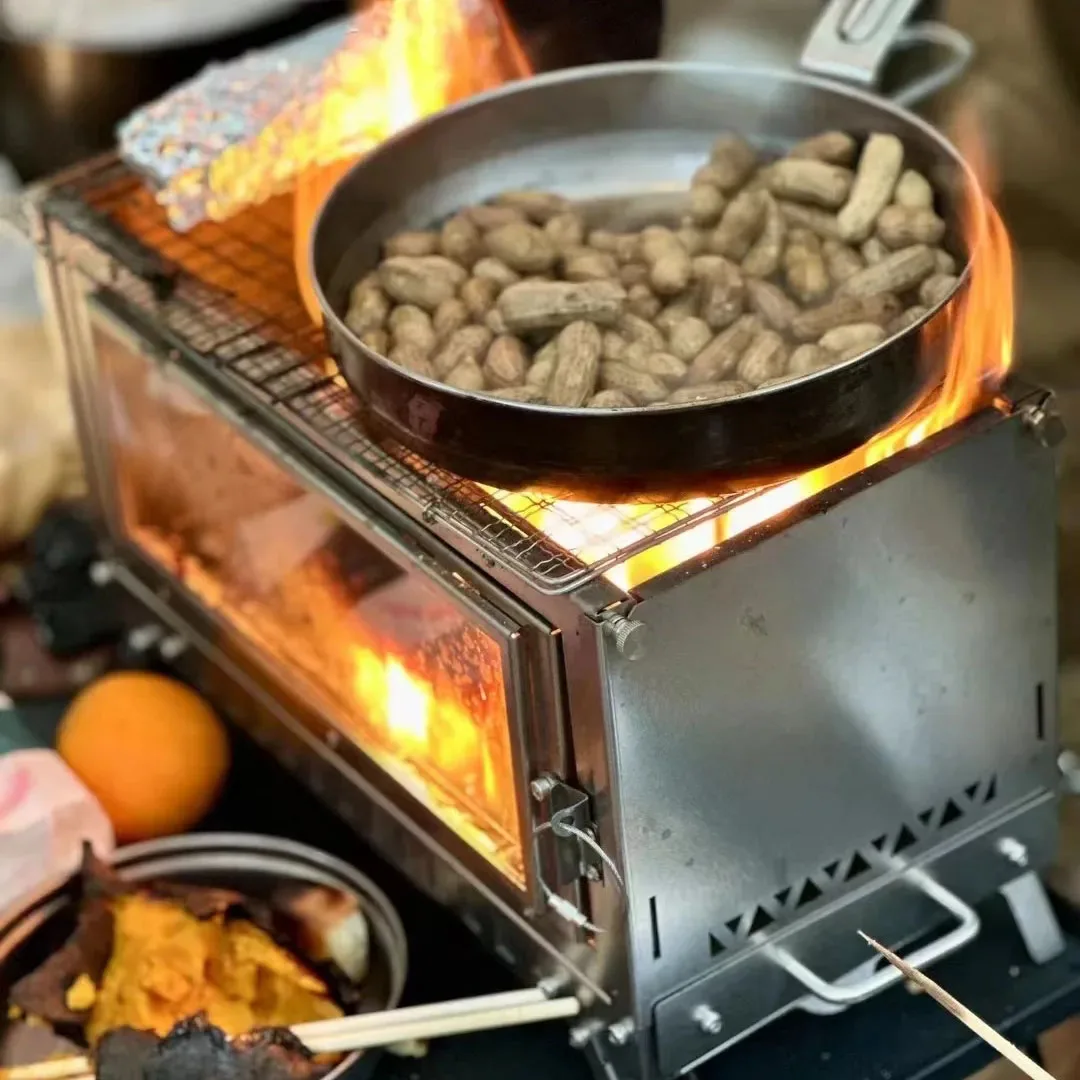 Firewood Stove Tent Stove Fold - đánh giá và giá Outdoor Camping Stove Wood