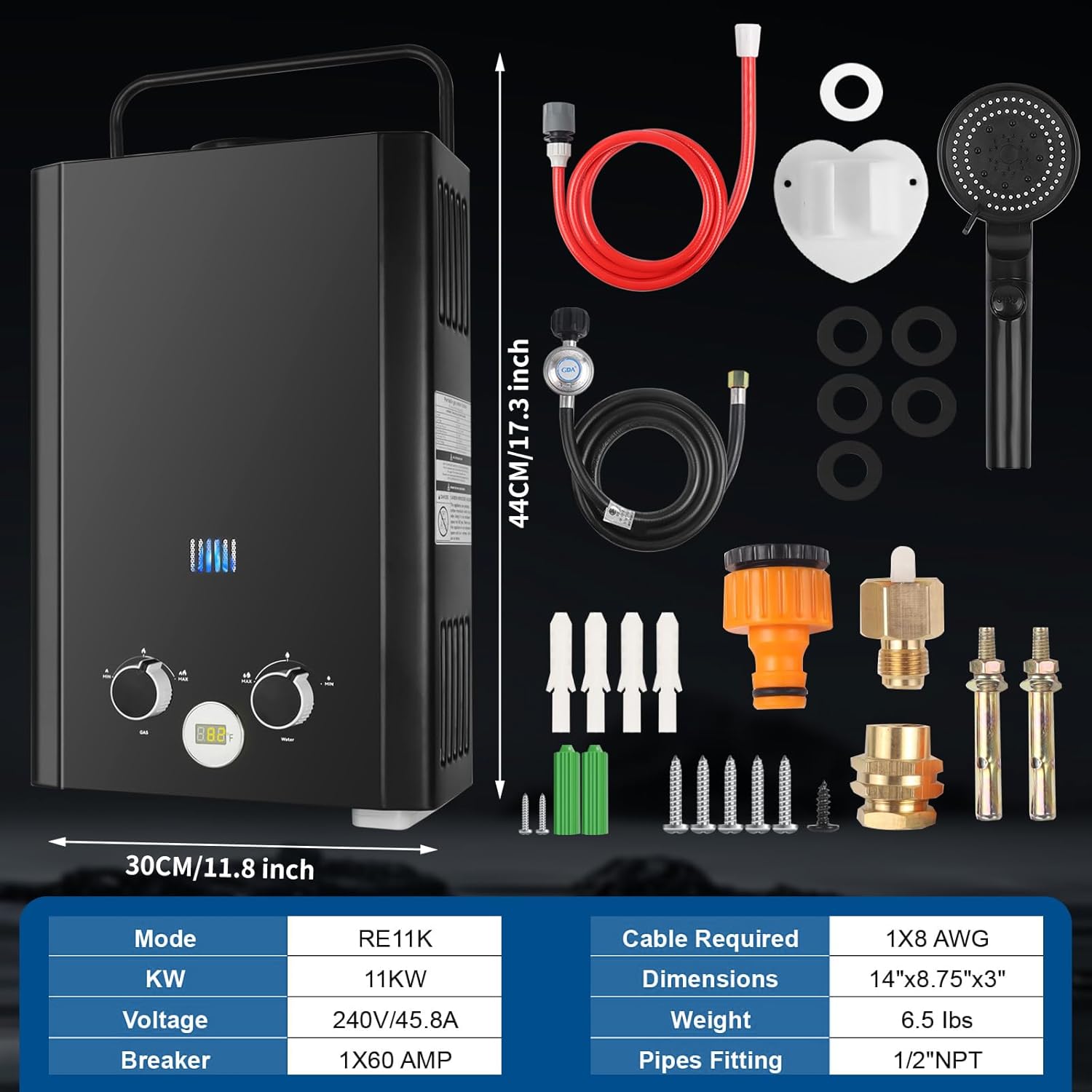 Tankless Water Heater Propane, - đánh giá và giá Outdoor Camping Trailer