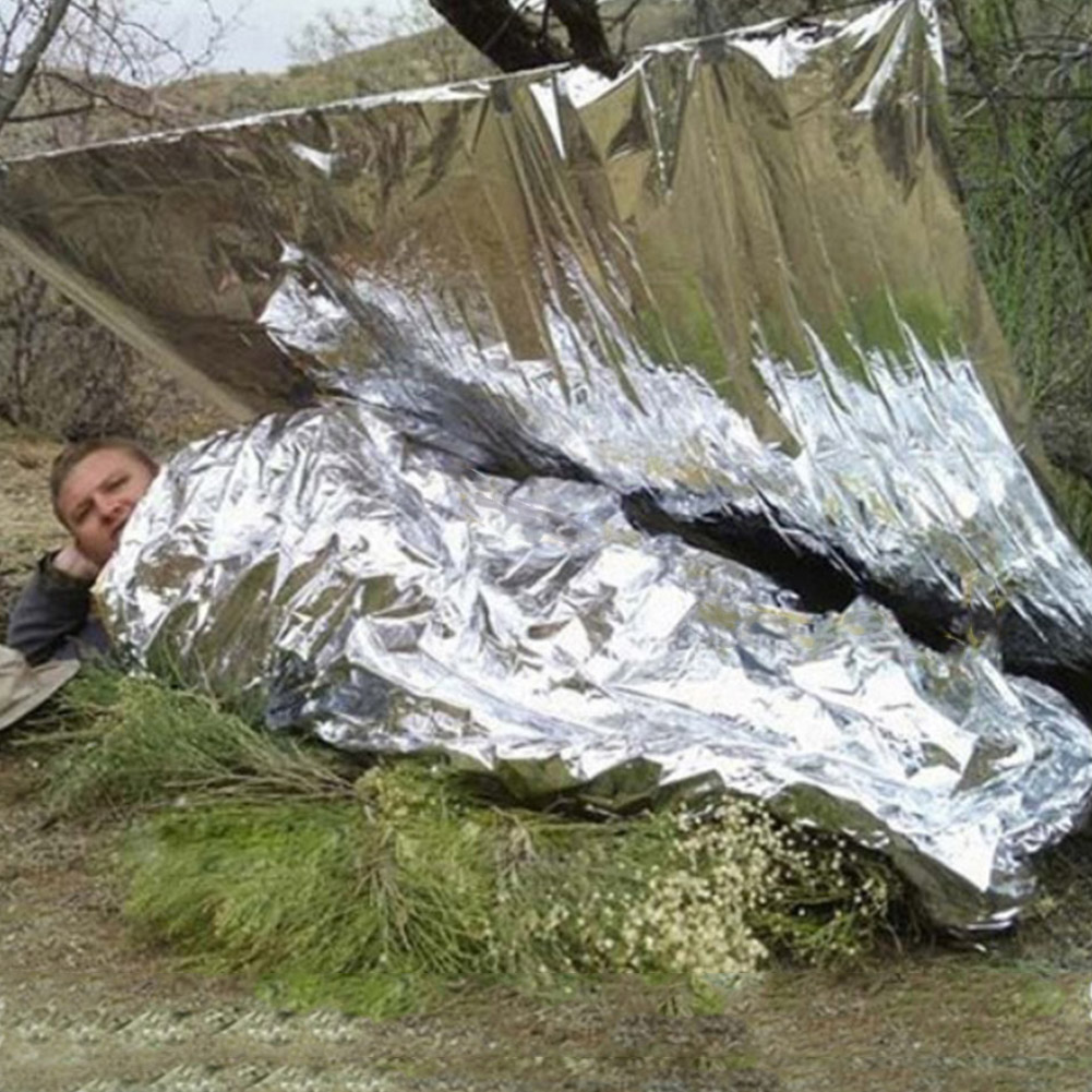1-10PCS Emergency Thermal Blan - đánh giá và giá Outdoor Camping Blanket