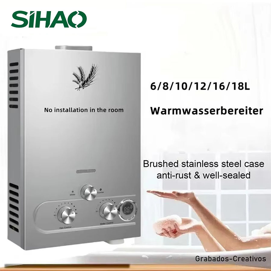 SIHAO 12L 16L 18L GPM LPG Gas  - đánh giá và giá Kitchen Outdoor Camping