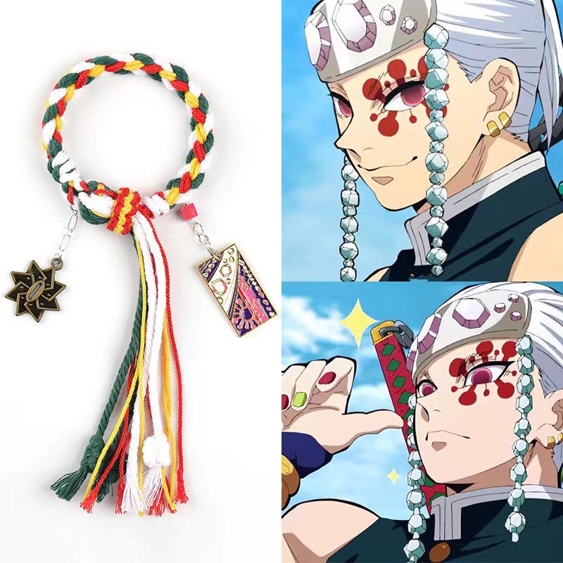 Demon Slayer Bracelet Tanjiro  - đánh giá và giá Paracord Bracelet