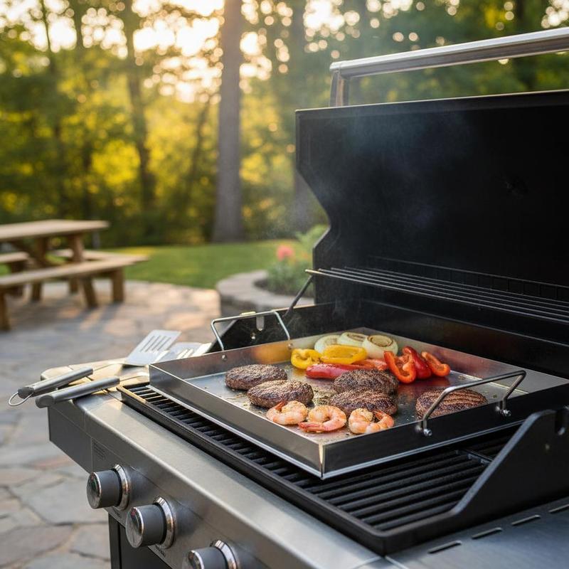 Universal Flat Top Griddle 18x - đánh giá và giá Kitchen Outdoor Camping