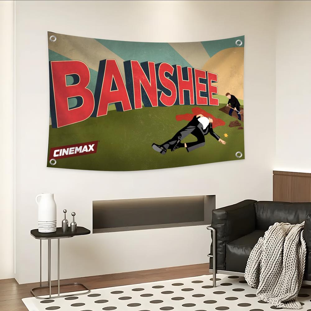 Drama TV Series Banshee Flags  - đánh giá và giá Outdoor Camping Tv