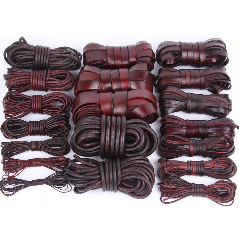 2Meter 1-20mm Retro Genuine Le - đánh giá và giá Paracord Bracelet