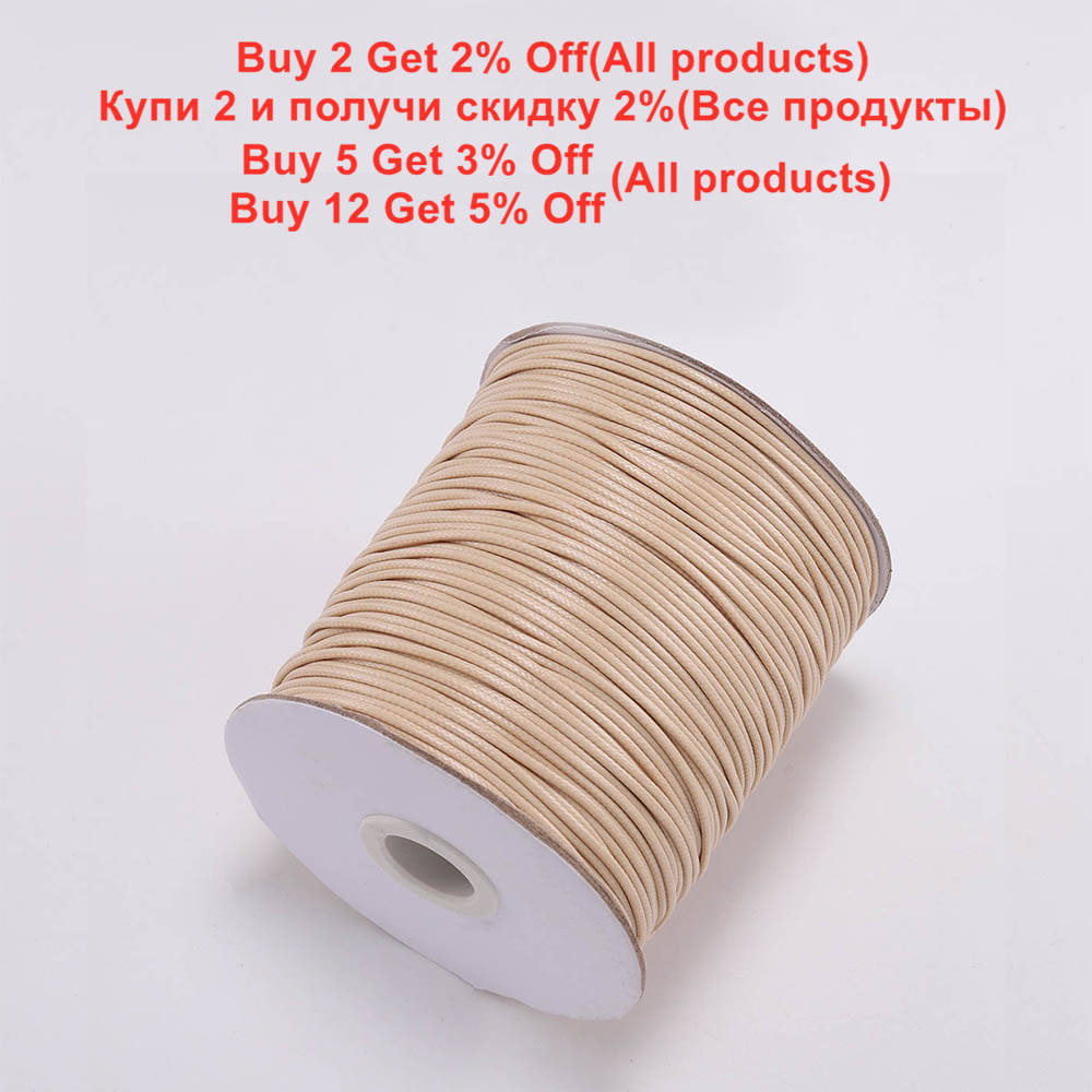 10M/Lot 0.5-2.5mm Leather Line - đánh giá và giá Paracord Bracelet