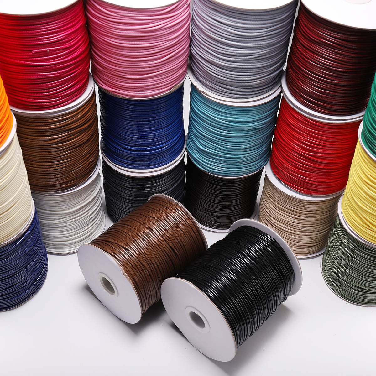 10M/Lot 0.5-2.5mm Leather Line - đánh giá và giá Paracord Bracelet