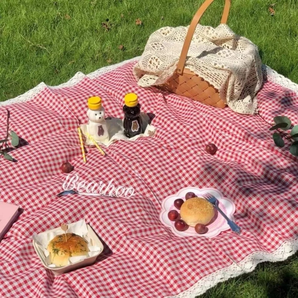 1pc Outdoor Picnic Mat, Summer - đánh giá và giá Outdoor Camping Blanket