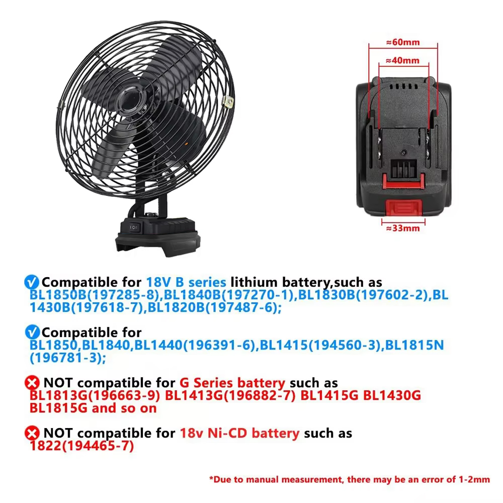 6/8In Camping Fan Outdoor Fish - đánh giá và giá Outdoor Camping Ventilator
