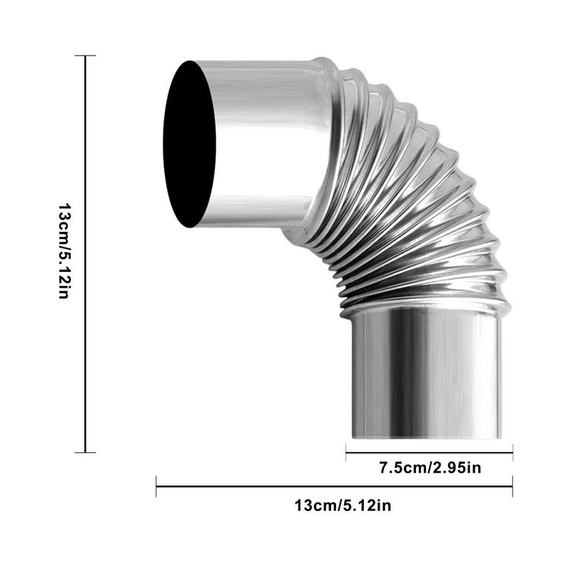 60/75mm Stainless Steel 90 Deg - đánh giá và giá Outdoor Camping Stove Wood