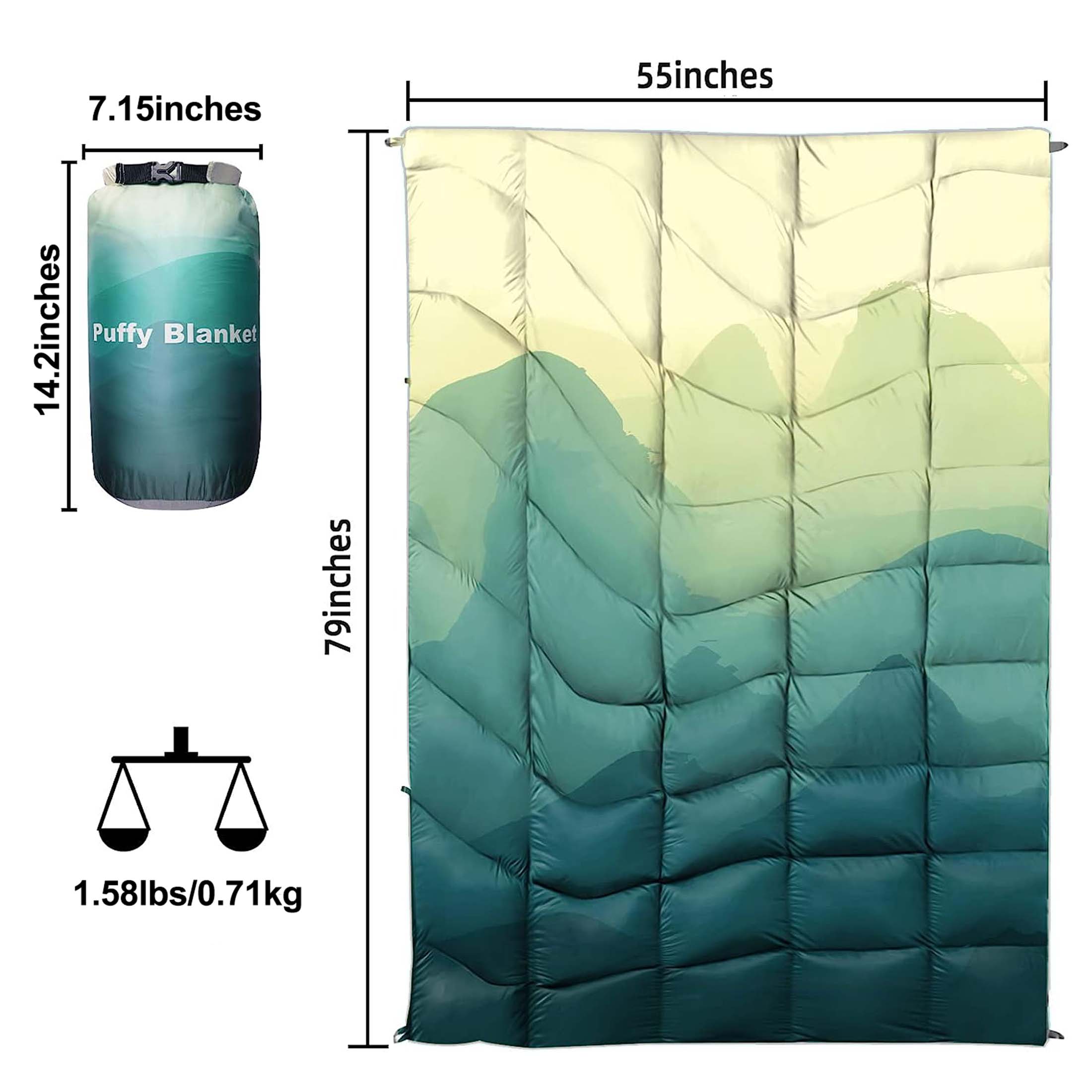 Outdoor Camping Blanket Fluffy - đánh giá và giá Outdoor Camping Blanket