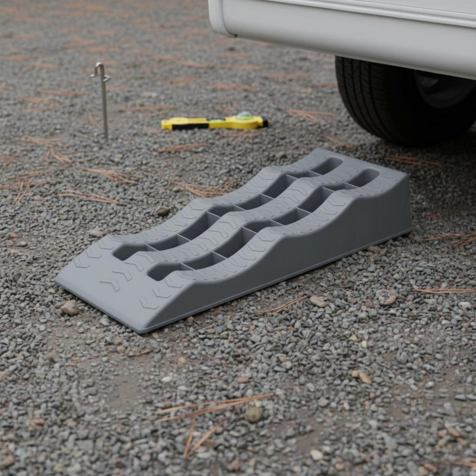 Vehicle Leveling Block Three T - đánh giá và giá Outdoor Camping Trailer