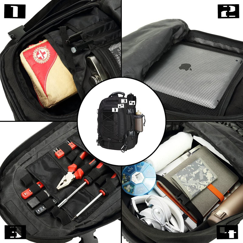 65L Military Backpack for Men, - đánh giá và giá Lightweight Backpack 65L