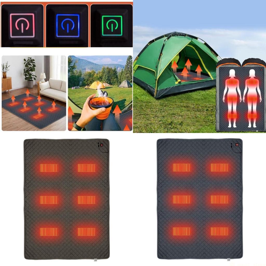 31BE Túi ngủ sưởi ấm cắm trại  - đánh giá và giá Outdoor Camping Heated Blanket