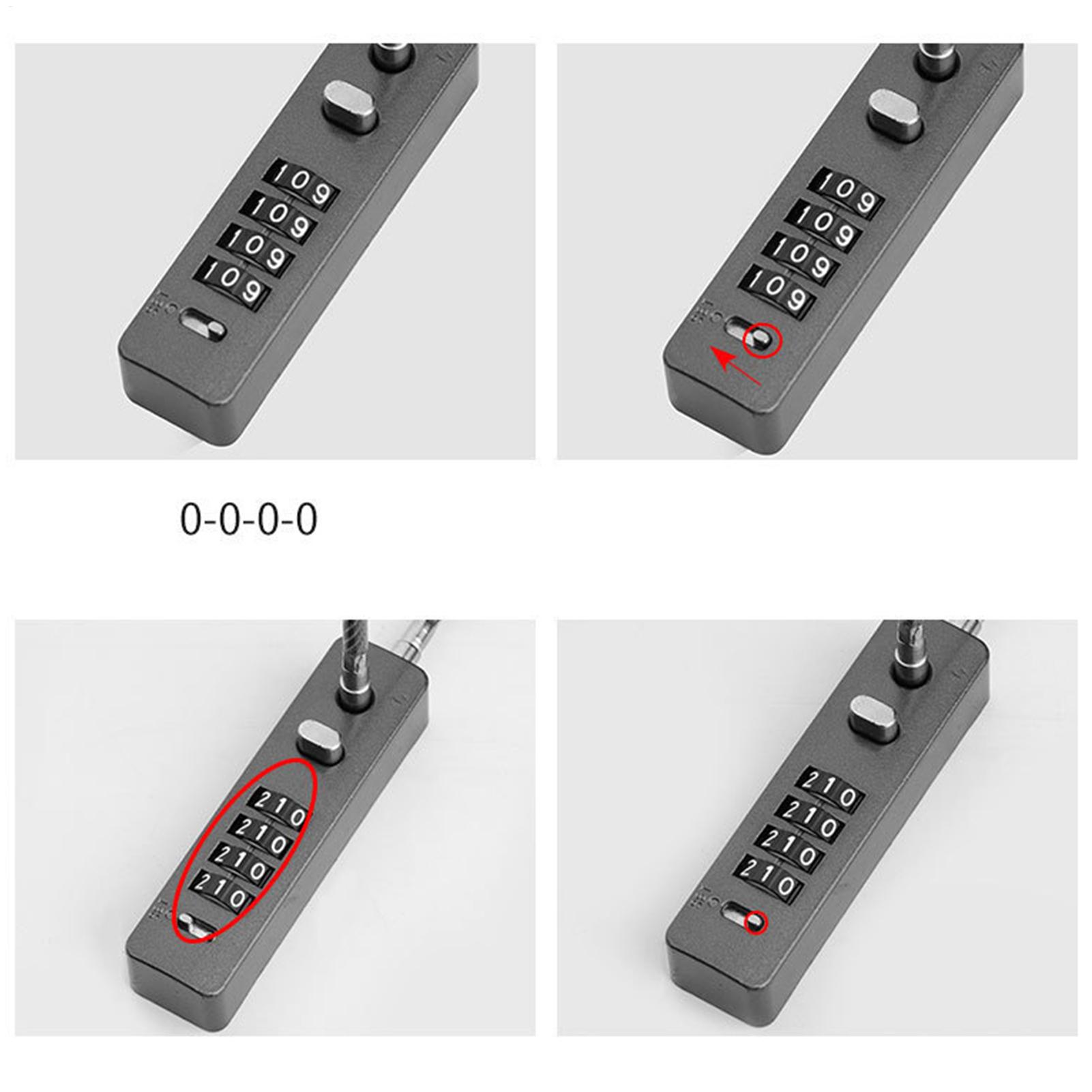 Combination Bike Lock Resettab - đánh giá và giá Urban Outdoor Camping
