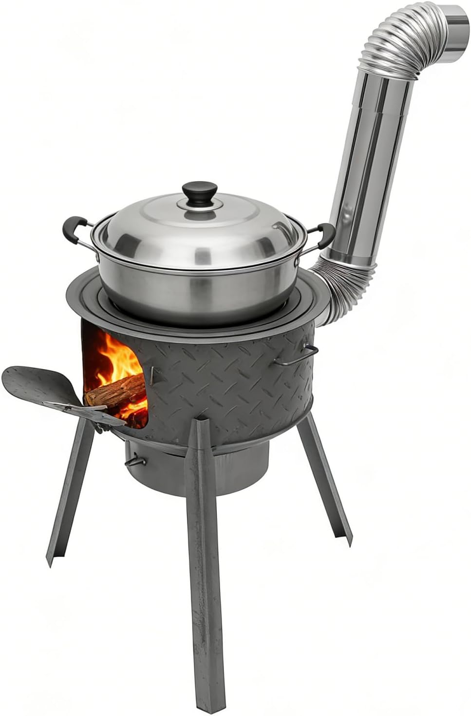 Portable Wood Burning Rocket S - đánh giá và giá Outdoor Camping Stove Wood