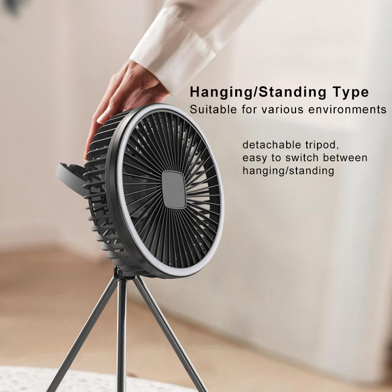 Portable Camping Fan 10000mAh  - đánh giá và giá Outdoor Camping Ventilator