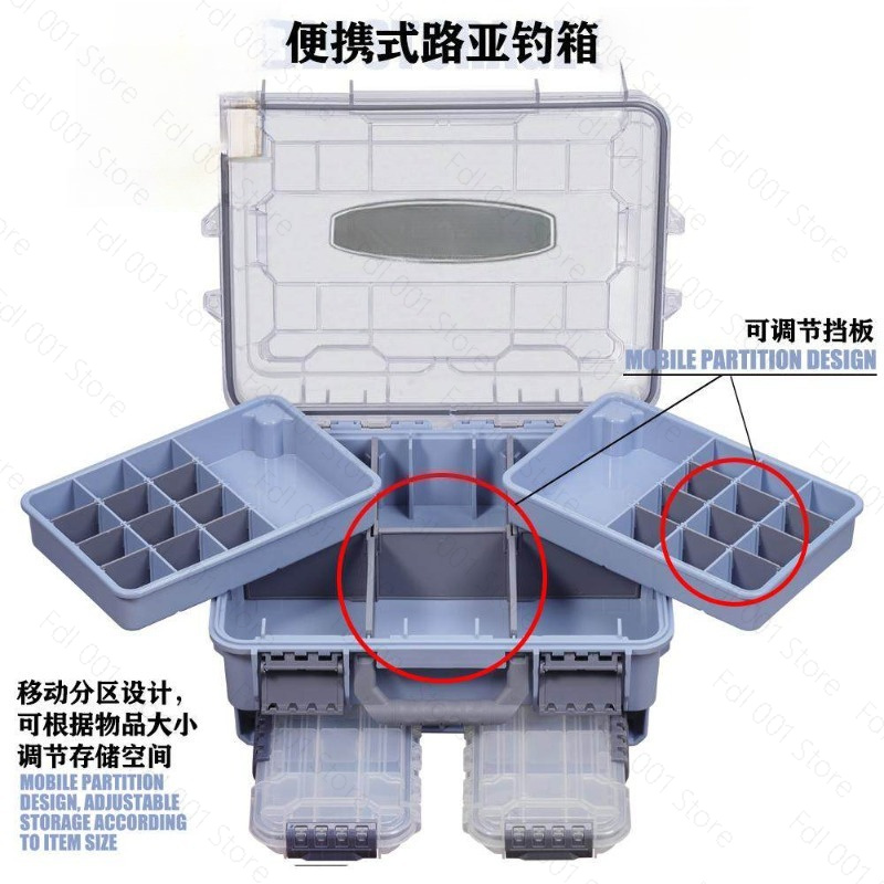 Fishing Tackle Box Large Capac - đánh giá và giá Outdoor Camping Box