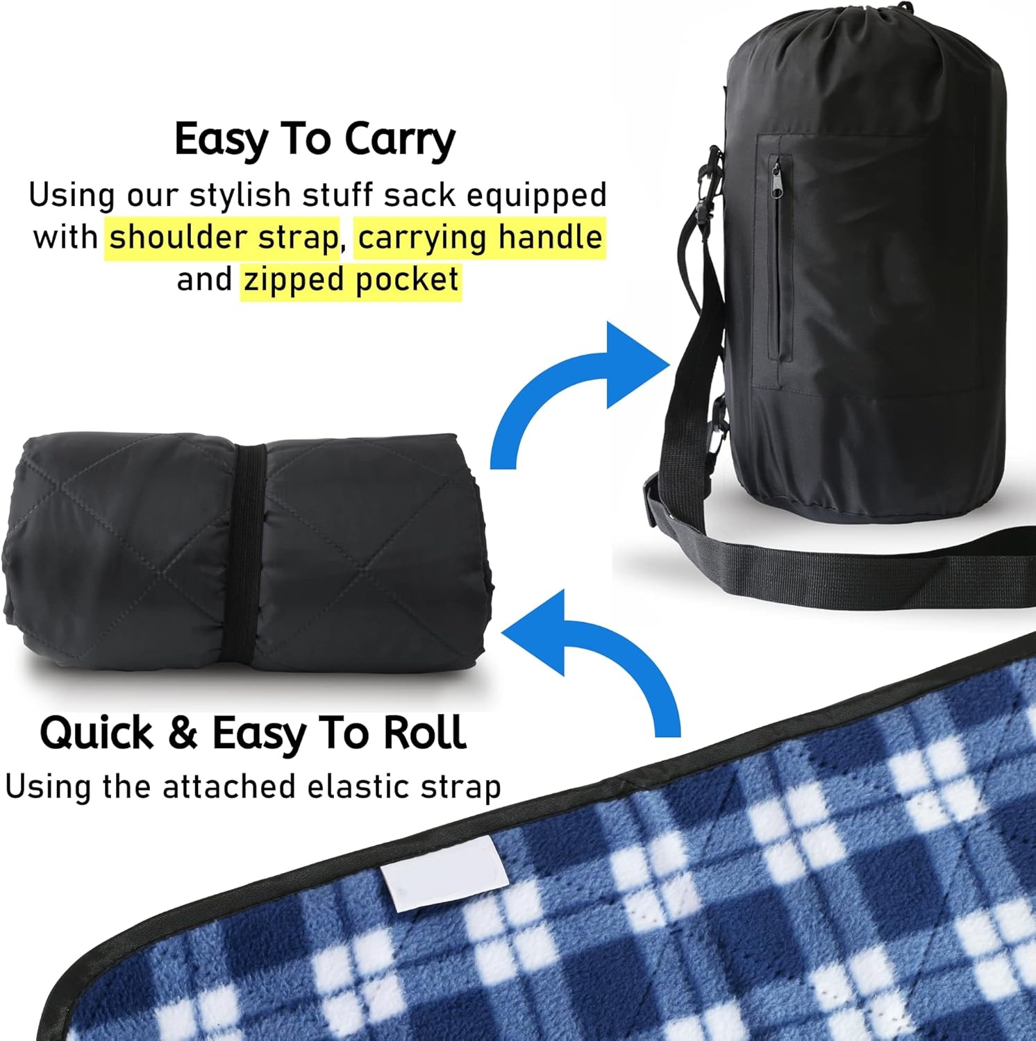 Large Waterproof Outdoor Blank - đánh giá và giá Outdoor Camping Blanket