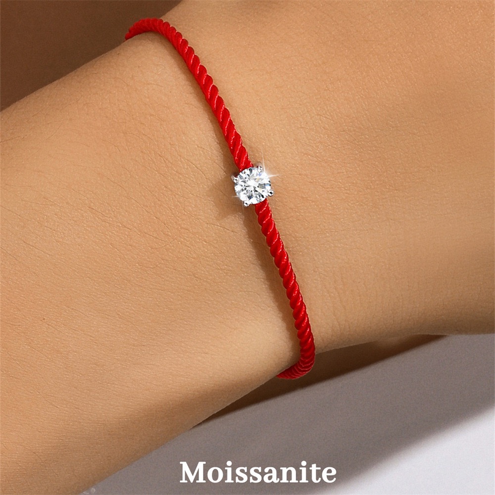 925 Sterling Silver 0.5ct D VV - đánh giá và giá Paracord Bracelet