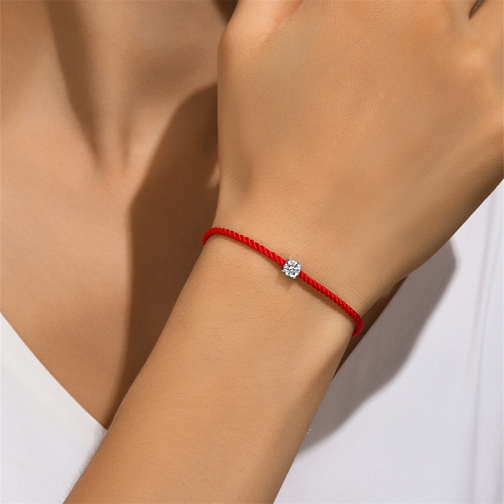 925 Sterling Silver 0.5ct D VV - đánh giá và giá Paracord Bracelet
